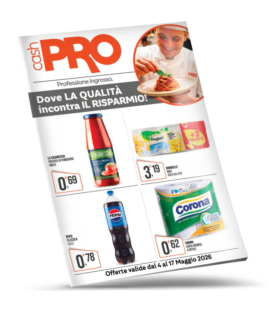 Copertina del volantino promozioni