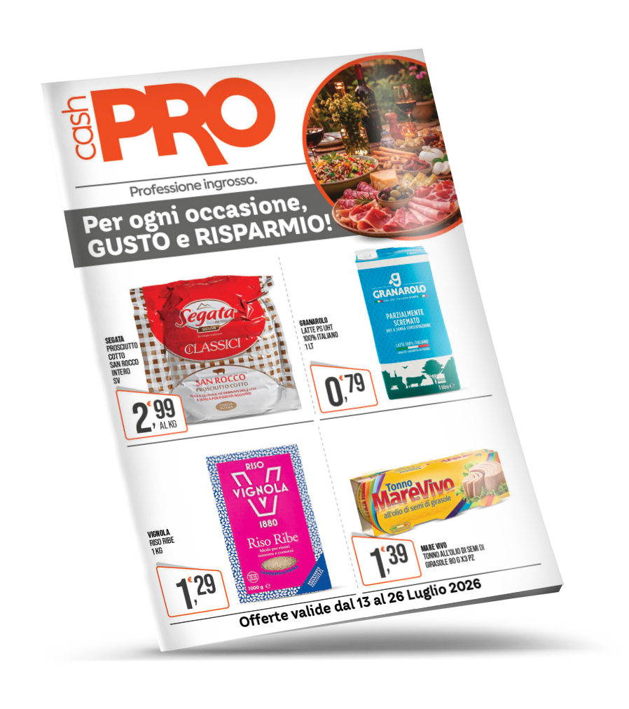 Copertina del volantino promozioni