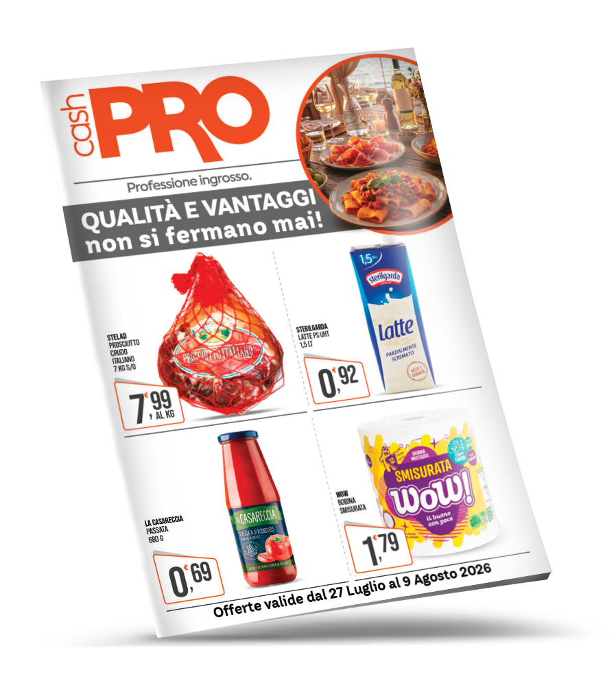 Copertina del volantino promozioni