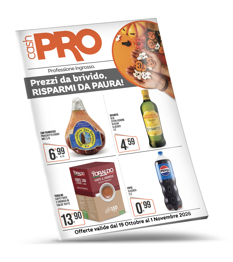 Copertina del volantino promozioni