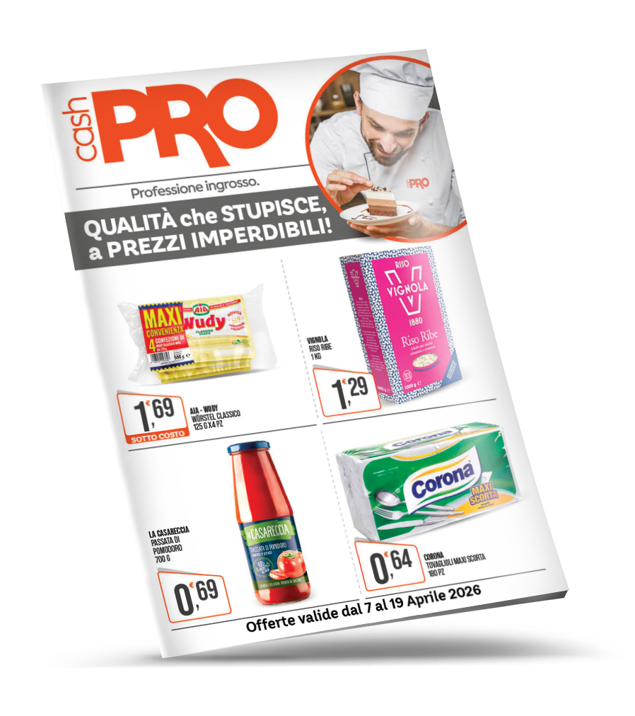 Copertina del volantino promozioni