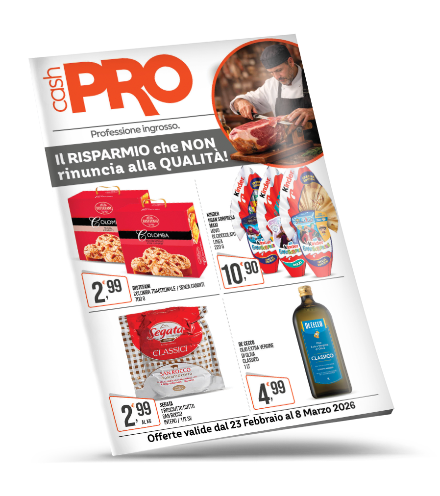 Copertina del volantino promozioni